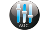長距離の録音に最適なAGC機能