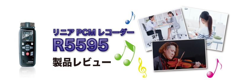 R5595製品レビュー